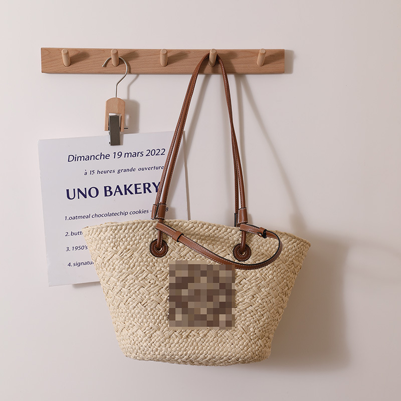 Customized straw woven bag