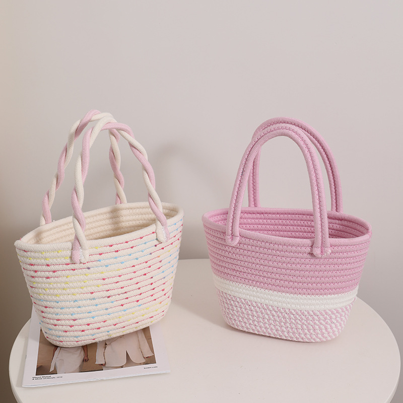 Style straw woven bag