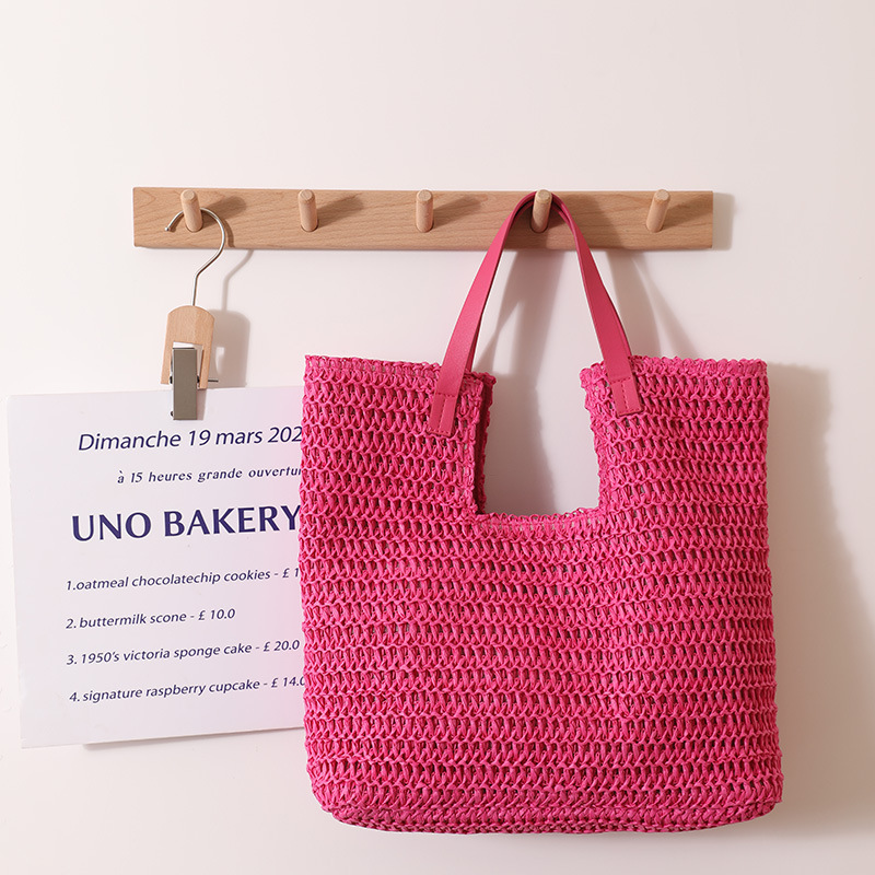 Fashion straw woven bag