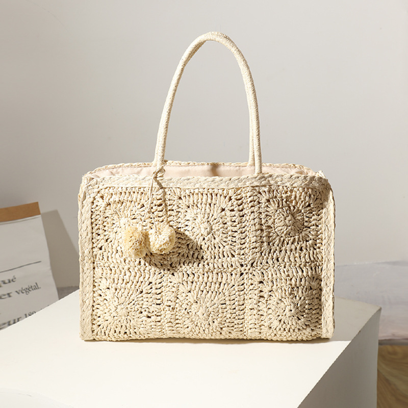 New hollow grass woven bag