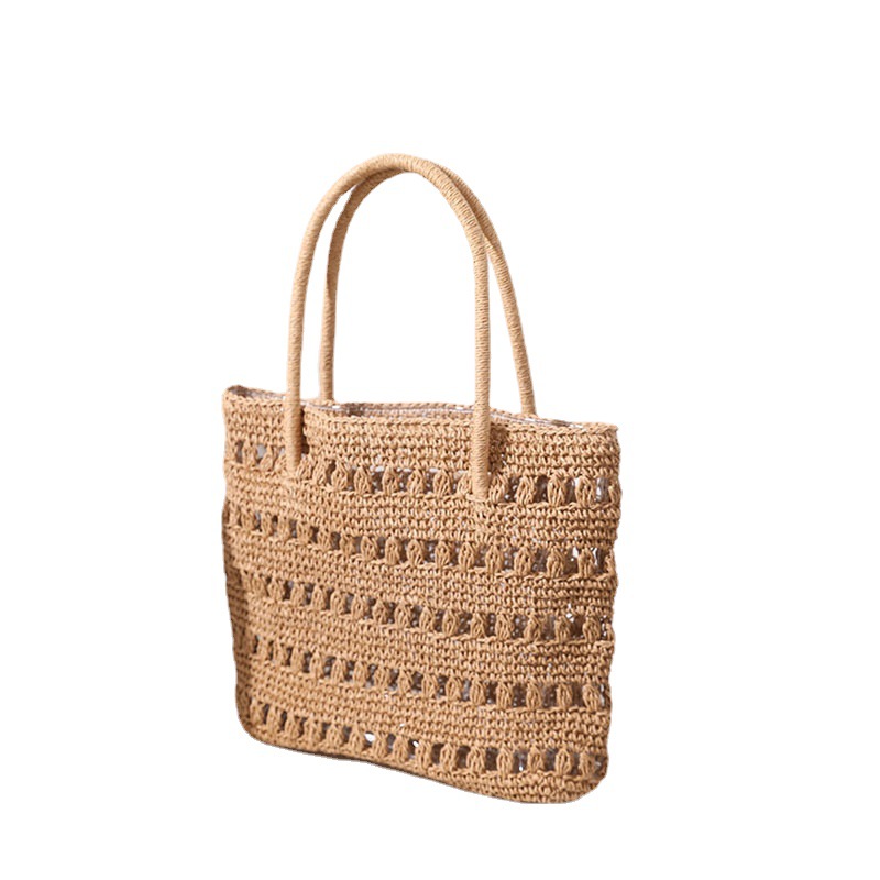 Environmentally friendly straw woven bags