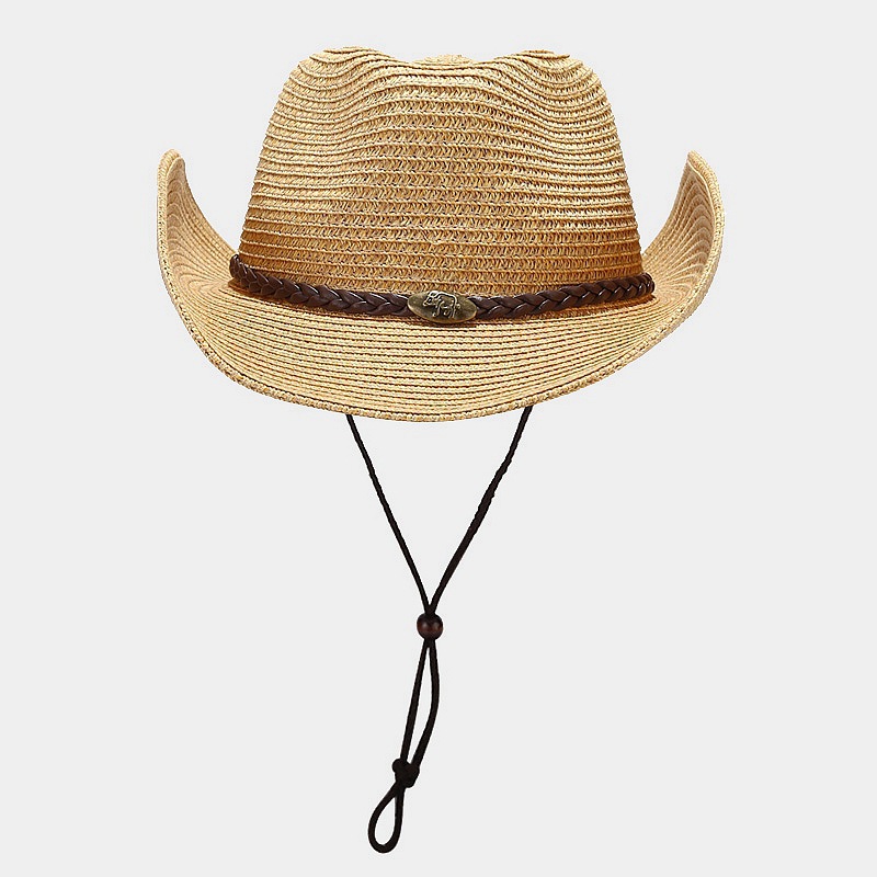 Western cowboy style straw hat and fisherman's hat