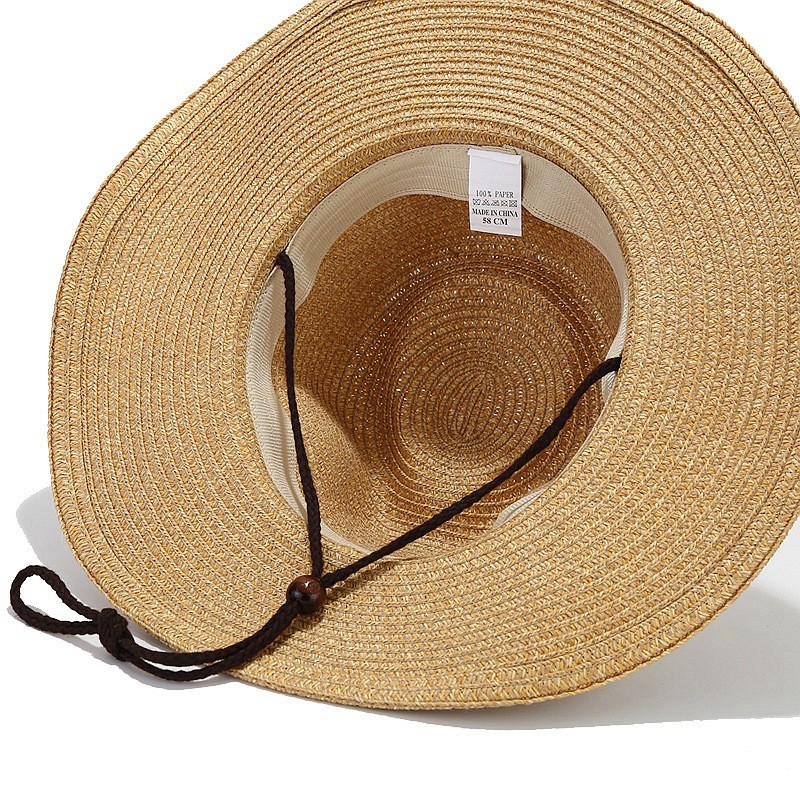 Western cowboy style straw hat and fisherman's hat