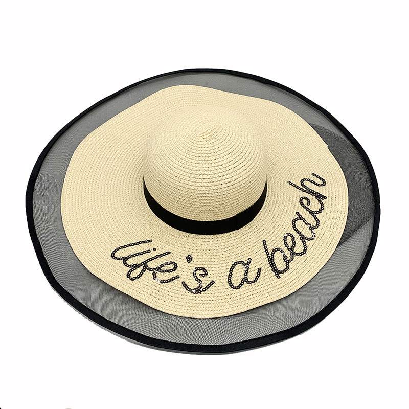 Panama straw hat, flat topped straw hat, large brimmed straw hat