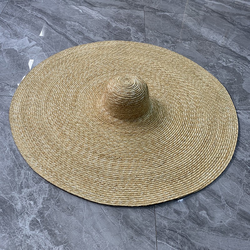 Panama straw hat, flat topped straw hat, large brimmed straw hat