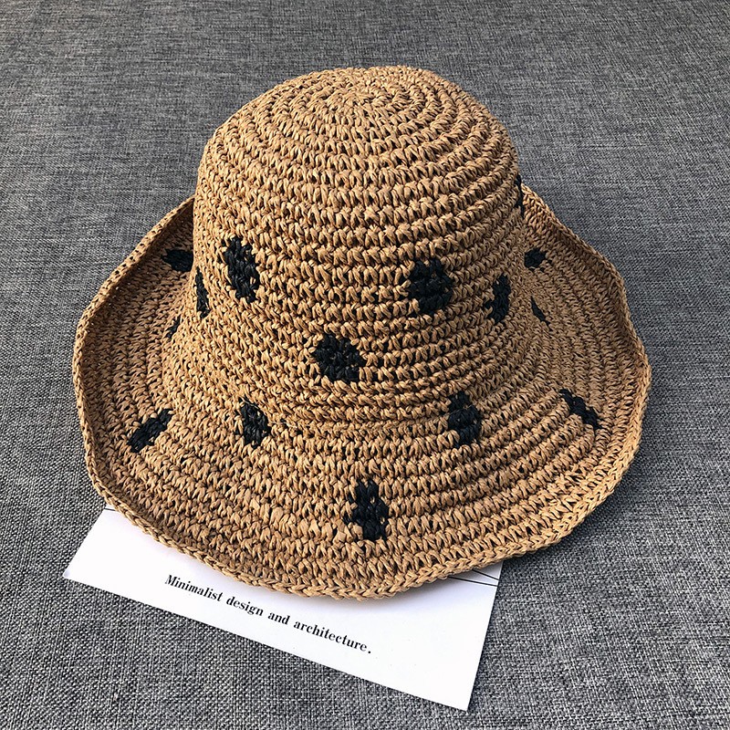 Beach hat folding fisherman's hat holiday sun hat