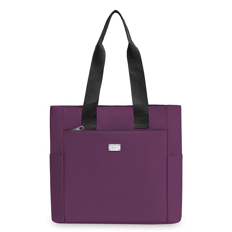 One-shouldered leisure tote bag