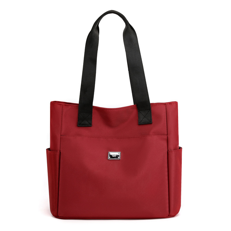 One-shouldered leisure tote bag