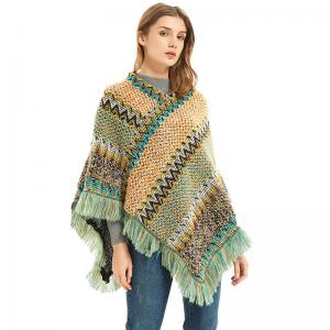 Christmas style women's retro cape shawl