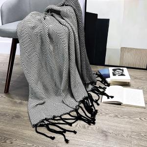 Herringbone Throw Blanket