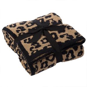 Micro Plush Leopard Blanket