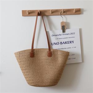 Fashion straw woven bag