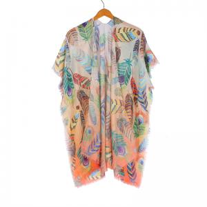 Viscose Digital Pinted Poncho